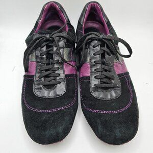 Women's Cole Haan Air Astra Suede Sneakers Purple Black Size 7B‎
